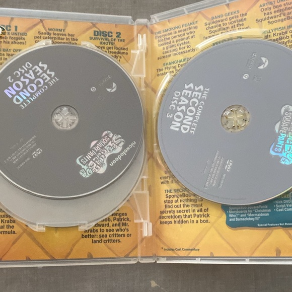 SpongeBob “The Complete Second Season” DVD - Picture 3 of 3